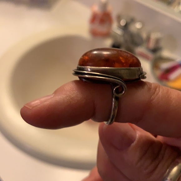 Amber Ring - Picture 2 of 6